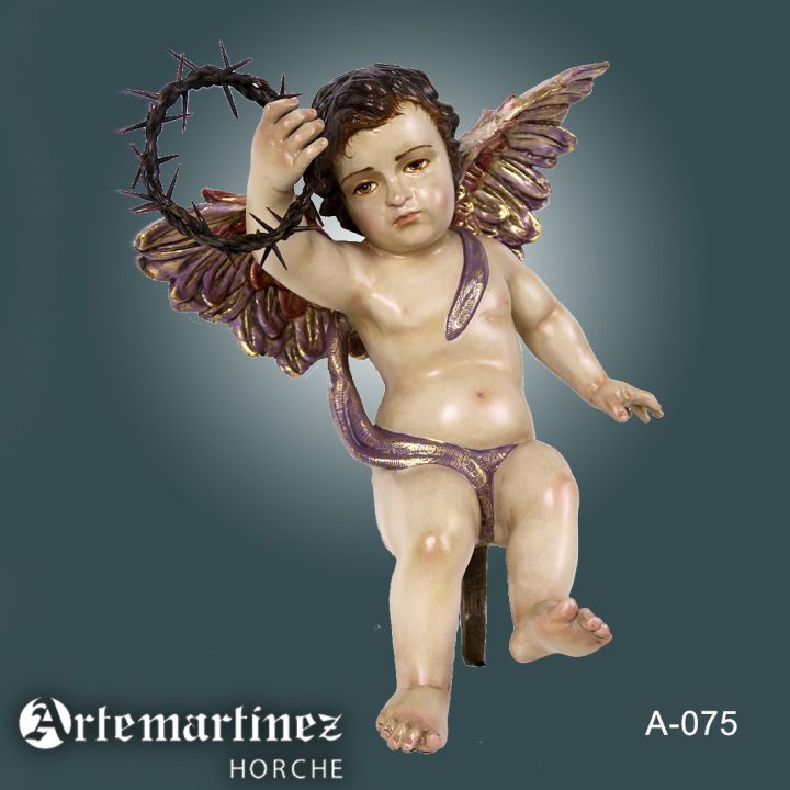 A-075-P Ángel Guadix Pasionario con corona de espinas