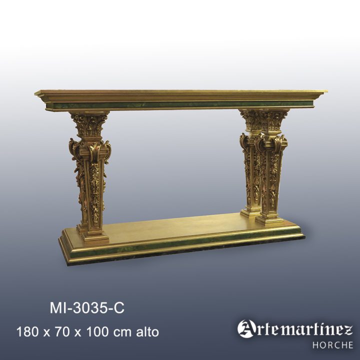 MI-3035-D. Medidas: 180 x 70 x 100 cm alto.
