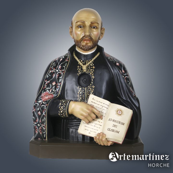 San Ignacio de Loyola. Busto relicario
