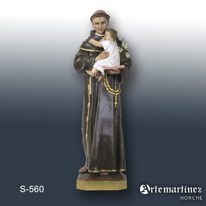 S-560 San Antonio Lorca. Policromía sencilla