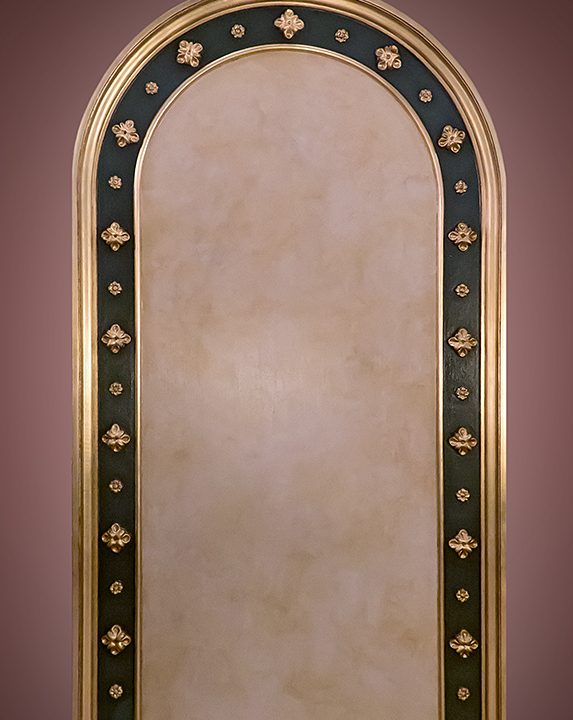 Fondo con calle y rosetas